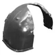 For Hyundai Ioniq 17-22 Alzare Front Passenger Side Fender Liner Standard Line