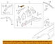FORD OEM 15-18 Mustang Fender-Support Plate Left FR3Z16D157A FORD OEM 15-18 Mustang Fender-Support Plate Left FR3Z16D157A