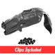 Front Passenger Side Fender Liner w/ Clips For 2010-2012 Lexus ES350 LX1249114 Front Passenger Side Fender Liner w/ Clips For 2010-2012 Lexus ES350 LX1249114