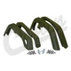 Crown Automotive Fender Flare Kit 4 Piece For 97-06 Jeep Wrangler TJ 55254918K