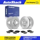 Front Rear Brake Rotors Ceramic Pads for Mazda, 5 2006-2010, 2012-2017 Front Rear Brake Rotors Ceramic Pads for Mazda, 5 2006-2010, 2012-2017