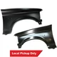 New Primed Driver & Passenger Side Fender Set For 1992-1996 Ford F-150 Bronco