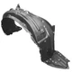 New Front Passenger Side Fender Liner Direct Replacement Fits 2019 Toyota C-HR