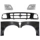 Fender Kit For 97-98 Ford F-150 F-250 Front Left and Right With Molding Holes