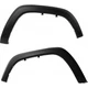 For Toyota Tacoma Fender Flare 2016-2023 Driver and Passenger Pair Front Black For Toyota Tacoma Fender Flare 2016-2023 Driver and Passenger Pair Front Black