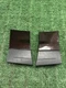 11-14 Porsche Cayenne Front Left & Right Fender Lower Molding Pair OEM Brown