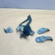 11-16 BMW 528i 535i 550i F10 FRONT LEFT SIDE FENDER BRACKET WING HOLDER SET OEM
