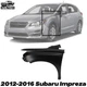 Front Fender Left Driver Side For 2012-2016 Subaru Impreza SU1240136