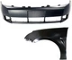FOCUS 08-11 FRONT BUMPER COVER 2-pc Kit with Fender (LH) FOCUS 08-11 FRONT BUMPER COVER 2-pc Kit with Fender (LH)