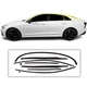 Fits Kia K5 2021-2026 Rear Sides Window Chrome Delete Vinyl Decal Overlay