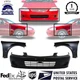 New Front Bumper Cover Primed + Fenders For 1999-2000 Honda Civic