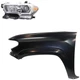 Headlight Kit For 2016-17 Toyota Tacoma Driver Side Assembly Halogen with Fender Headlight Kit For 2016-17 Toyota Tacoma Driver Side Assembly Halogen with Fender