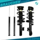 Front Complete Strut & Rear Shock Absorber For Mazda 3 2004-09 Mazda 5 2006-10 Front Complete Strut & Rear Shock Absorber For Mazda 3 2004-09 Mazda 5 2006-10