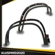 Front Rear Fender Flares Fits For 2012-2017 Volkswagen Tiguan Textured Plastic