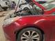 2014 Hyundai Sonata Driver Left Fender 000 Red Paint Code TR Used OEM