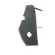 CAPA For 09-14 Challenger Coupe 2-Door Front Bumper Extension End Cap Plastic CAPA For 09-14 Challenger Coupe 2-Door Front Bumper Extension End Cap Plastic