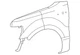 Genuine Ford Fender CL3Z-16005-A Genuine Ford Fender CL3Z-16005-A