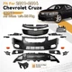 For 2011-2014 Chevy Cruze Front Bumper Cover Grille Assembly Kit Set w/ Foglamp For 2011-2014 Chevy Cruze Front Bumper Cover Grille Assembly Kit Set w/ Foglamp