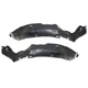 For Honda Civic 1988-1991 Fender Liner Driver and Passenger Side | Pair | Front