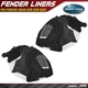 2x Front Side PET Inner Fender Liners for Porsche Macan 2015-2024 2.9L 3.0L 3.6L