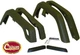Crown Automotive 55254918K6 OE style Fender Flare Kit fits 97-06 Wrangler TJ