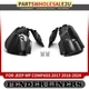 2pcs Front Side Inner Fender Liners Splash Shield for Jeep MP Compass 2017-2024