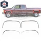 For Front&Rear Fender Chrome Trim Moldings LH&RH 1988-2000 Chevy &GMC C/K Series