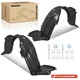 A-Premium 2pcs Front Inner Fender Liners with Insulation Foam for Toyota C-HR A-Premium 2pcs Front Inner Fender Liners with Insulation Foam for Toyota C-HR