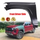 Front Driver Side Fender Replacement For 2023-2024 Chevy Colorado Primed Black
