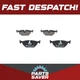 Brake Pads Set Rear 0986424484 Bosch 34211164499 34211164501 34212157574 BP252