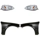 Headlight Kit for 1999-2000 Honda Civic, Right (Passenger) and Left (Driver),