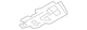 Genuine Honda Fender Support Bracket 60262-TG7-A00ZZ