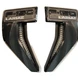 2021 - 2025 Ford F150 LARIAT Fender Emblem Vent - LH & RH - METALLIC BLACK F-150 2021 - 2025 Ford F150 LARIAT Fender Emblem Vent - LH & RH - METALLIC BLACK F-150