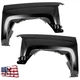 Front Fender Set For 2014-2018 Chevy Silverado 1500 15-19 Silverado 2500 HD 3500 Front Fender Set For 2014-2018 Chevy Silverado 1500 15-19 Silverado 2500 HD 3500