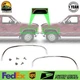 Front Fender Trim Set Driver and Passenger Side For 1988-98 GMC C1500 and K1500