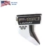 For 2021 -23 Ford F-150 LH driver fender emblem logo chrome trim LARIAT Snake For 2021 -23 Ford F-150 LH driver fender emblem logo chrome trim LARIAT Snake