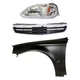 Front Grille Kit For 1999-2000 Honda Civic Sedan