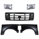 Front Fender Kit for Ford F-Series/F-Super Duty 1992-1997, Right (Passenger) and