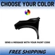 NEW Painted Driver Side Front Fender For 2019-2024 Subaru Forester