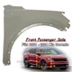 Fender For 2021-2024 Kia Sorento Front Passenger Side Primed Steel Replacement Fender For 2021-2024 Kia Sorento Front Passenger Side Primed Steel Replacement