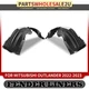 2x New Front Inner Fender Liners with Insulation Foam for Mitsubishi Outlander