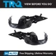TRQ Inner Fender Liner Set For 2011-2015 Honda CR-Z HO1248140 HO1249140