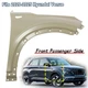 Fender For 2020-2025 Hyundai Venue Front Passenger Side Steel Primed 66321K2000
