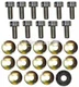 JP Mudguard Mounting Kit Left Front Rear Right Fits VW BEETLE Cabrio 111898051 JP Mudguard Mounting Kit Left Front Rear Right Fits VW BEETLE Cabrio 111898051