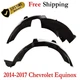 For 2014-2017 Chevrolet Equinox Splash Shield Front Left & Right Side Set 2pc