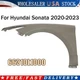HY1240177 New Replacement Front Driver Side Fender Fits 2020-2022 Sonata