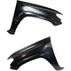 For Toyota Tacoma Fender 2016-2019 Driver and Passenger Pair Front TO1240262