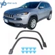2Pcs Front Left&Right Fender Flares Set For Jeep Cherokee 2014 2015 2016 2017 2Pcs Front Left&Right Fender Flares Set For Jeep Cherokee 2014 2015 2016 2017