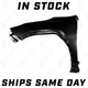 NEW Primered Aluminum Front LH Driver Side Fender for 2024 2025 Subaru Crosstrek