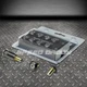 10 X NRG ALUMINUM ENGINE BAY FENDER/BUMPER WASHER+BOLT KIT METAL/PLASTIC BLACK 10 X NRG ALUMINUM ENGINE BAY FENDER/BUMPER WASHER+BOLT KIT METAL/PLASTIC BLACK